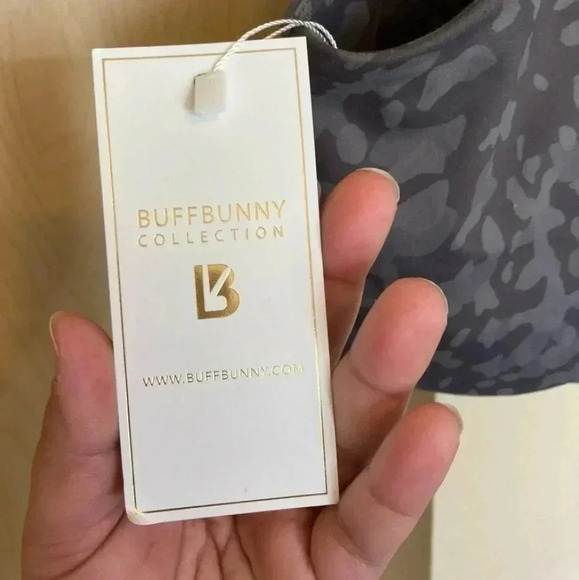 NWT Buff Bunny Harley Gray Camo Sports Bra Plus Size XXXL 3X or XXL 2X - Picture 4 of 7